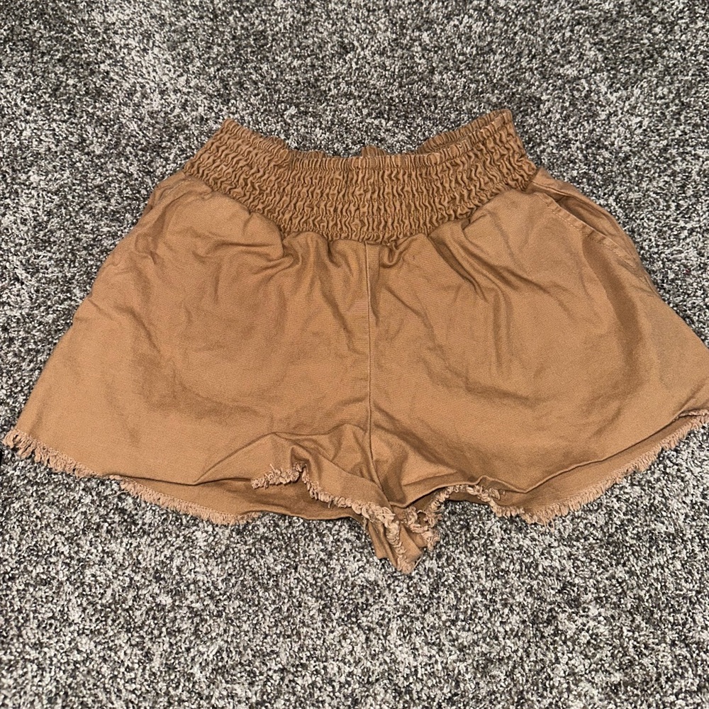 Tan shorts